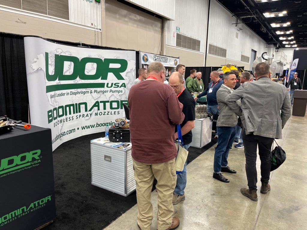 Udor booth at 2023 WWETT Show